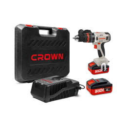 Perceuse-visseuse à percussion sans fil 13 mm 20 V 4,0 Ah en coffret